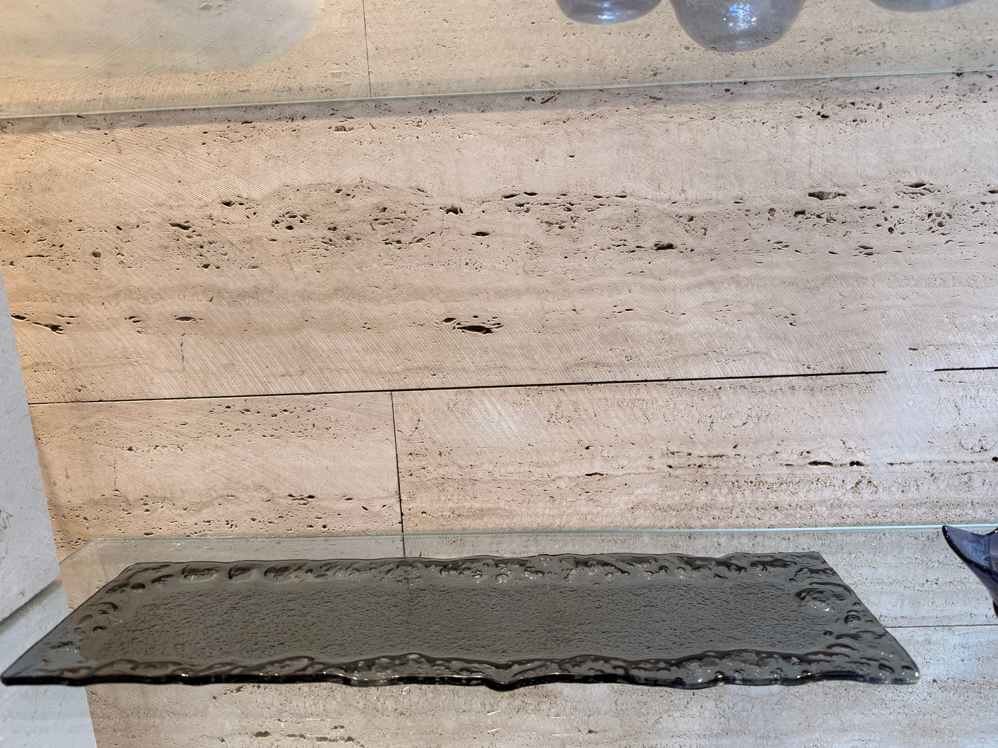 Black tray - long