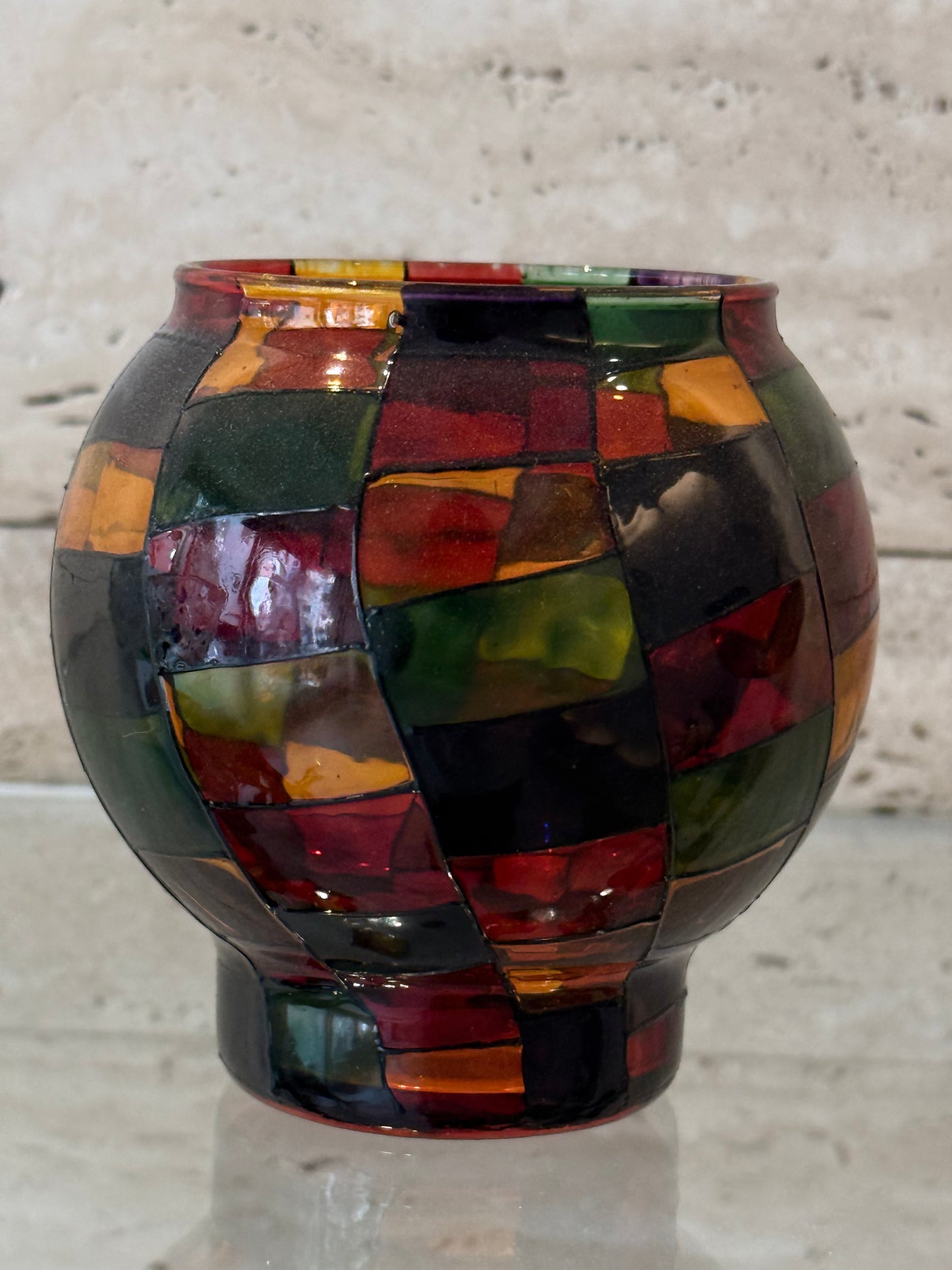 Tall candle holder