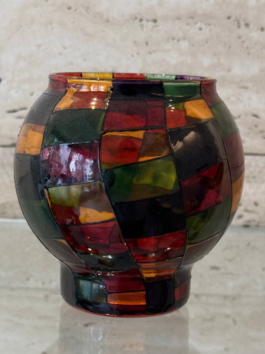 Tall candle holder